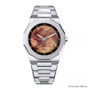 Men's Luxury Stainless Steel Quartz Wristwatch with Custom Logo