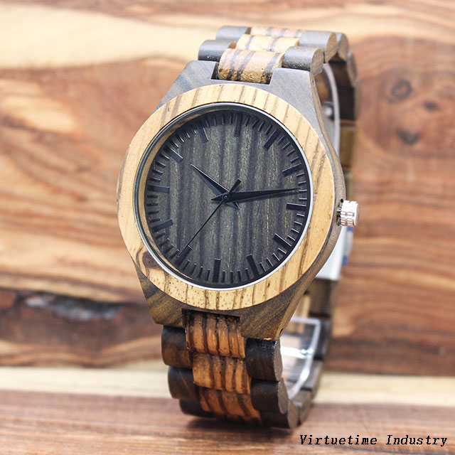 Wooden Watch with Japanese Movement