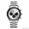 Men's Stainless Steel Wristwatch Waterproof Sports Chronograph