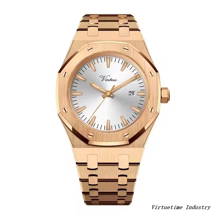 Luxury Stainless Steel Automatic Wristwatch High Quality Fashion Men Wrist Watches Custom Logo 