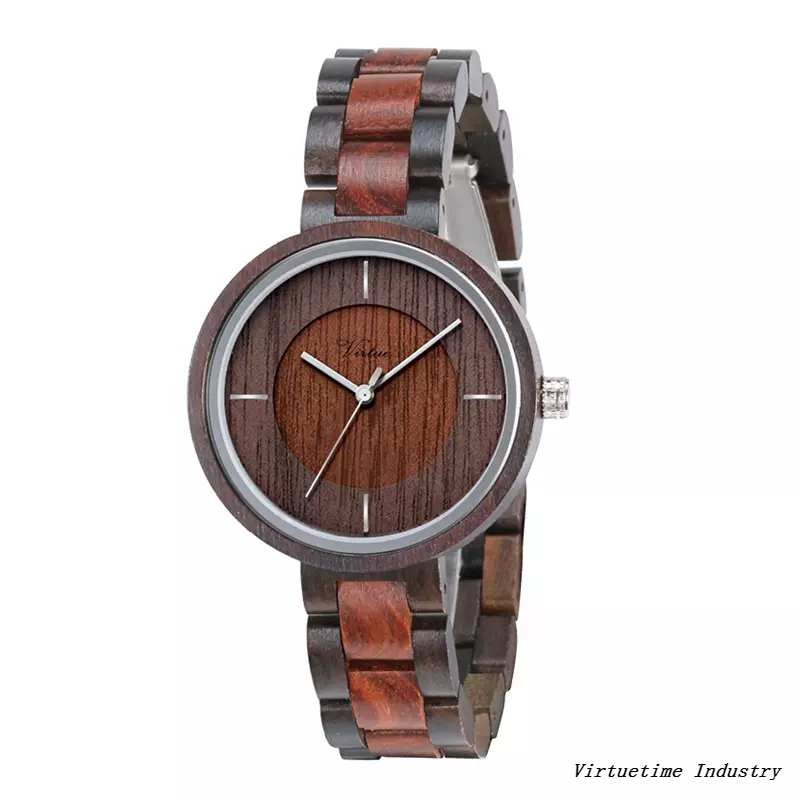 Eco-Friendly Wood Watch Customization Top Selling Products Lightweight Wood Strap Adjustable