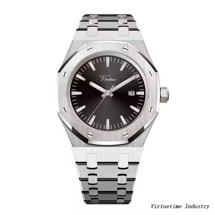 Luxury Stainless Steel Automatic Wristwatch High Quality Fashion Men Wrist Watches Custom Logo 