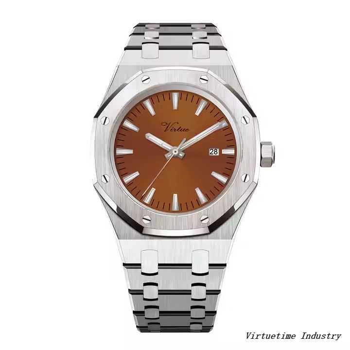 Luxury Stainless Steel Automatic Wristwatch High Quality Fashion Men Wrist Watches Custom Logo 