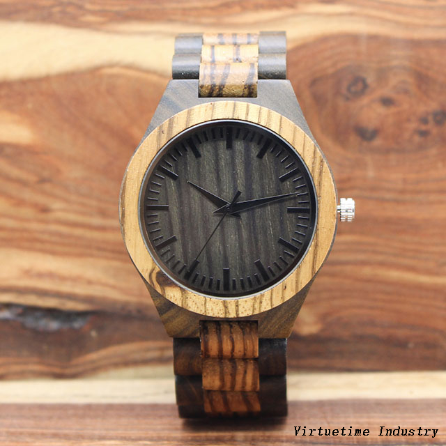 Wooden Watch with Japanese Movement