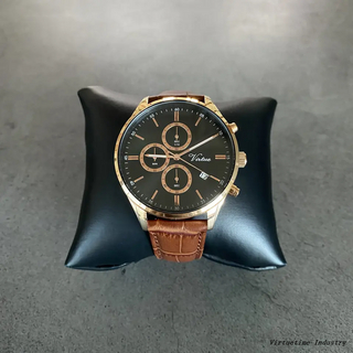 Men's Stainless Steel Wrist Watches Waterproof Auto Date Quartz Watch