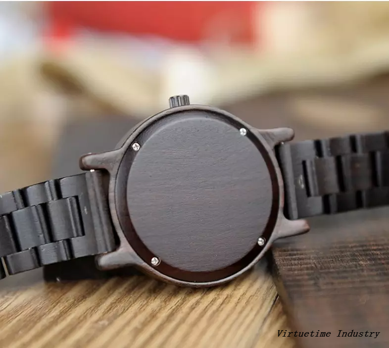 Minimalist Wooden Wristwatch Luxury Wooden Watches With Private Label