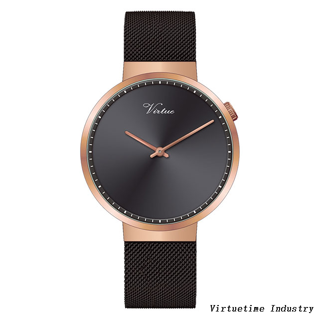 Watches for women alloy watch customized with stainless steel mesh Strap
