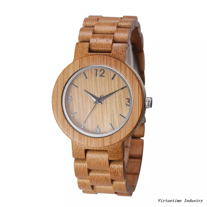 Men's Casual Wooden Wristwatch Wood Watch