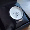 OEM Wholesale Unisex Minimalist Stainless Steel Quartz Watch for Men with Custom Logo