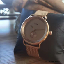 Simple Custom Logo Luxury Women Stainless Steel Vintage Watches Wrist Quartz 