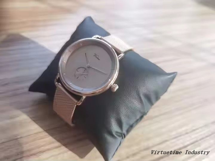 Simple Custom Logo Luxury Women Stainless Steel Vintage Watches Wrist Quartz 